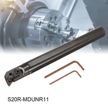 S20R-MDUNR11 20 мм Джолан Струг Притежателя на CNC Висока устойчивост на износване Лесно да се Замени Взаимозаменяеми Резьбонарезной Струг Инструмент Държач за Струг