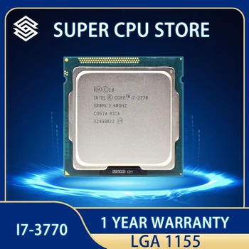 Процесор Intel Core i7-3770 i7 3770 Процесор 8M 77W 3,4 Ghz Четириядрен восьмипоточный LGA 1155
