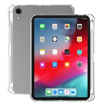 Калъф на молив За таблет Apple iPad Pro 12,9 2018 2020 2022 2-ти 3-ти и 4-то поколение A1876 A2014 A1895 устойчив на удари-Мек Силиконов Калъф