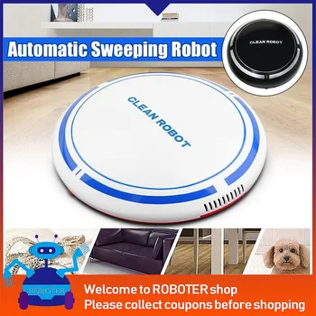 [LOWE STPRICE] USB Акумулаторна Интелигентен Автоматичен Робот-подметальщик Mini Clean Robot Cleaner