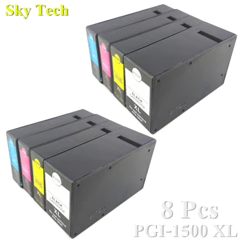 8X Съвместим мастило касета за PGI1500XL PGI-1500XL, подходящ за Canon MAXIFY MB2050 MB2350 и т.н