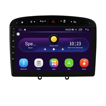 9 инча 2Din Стерео Радио Android10 GPS Навигация за Кола DVD плейър Специален За 408