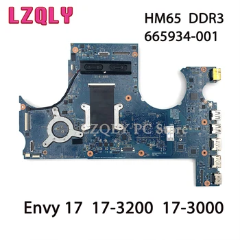 LZQLY за HP envy 17 17-3200 17-3000 дънна платка на лаптоп 665934-001 дънна платка HM65 DDR3 напълно тестван