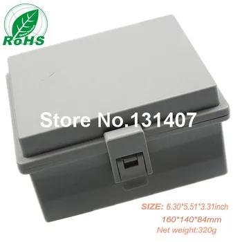 Произведено в окачени непромокаеми пластмасови корпуси chian ip65 за електрическа разпределителна кутия 160 * 140 * 84 мм 6.30*5.51*3.31 инча