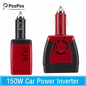 PzzPss Автомобилни Инвертори 150 W Авто Автоматичен Инвертор Dc 12 v променлив 110 220 В/с USB портове 2.1/1.5 A Зарядно Устройство Ивица на Аксесоари за Автомобили