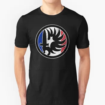 Френски Парашутист (Проблемна) Тениска Нова Лятна Мода Ежедневни Памучен Тениска С Кръгло Деколте Френския Чуждестранен Легион Legio