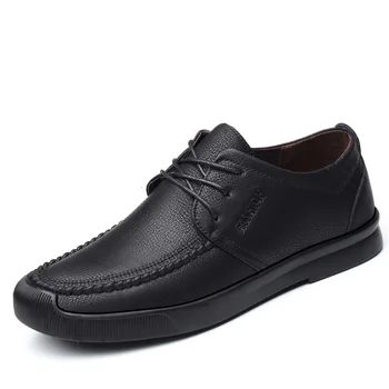 кожени мъжки обувки луксозна марка вечерна модельная мъжки обувки удобна работна италианска бизнес офис обувки oxfords за мъже 2021