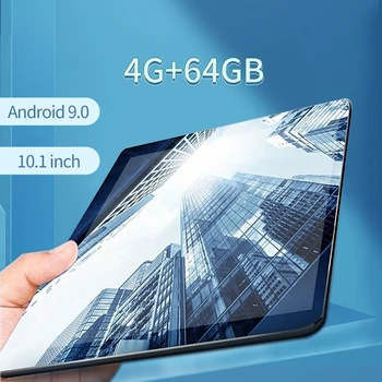 Android 9,0 Tablet PC 4G + 64 GB 10,1 WiFi Таблет с две СИМ-карти, HD Камера, Bluetooth и 4G Онлайн Клас на Tablet PC Игри