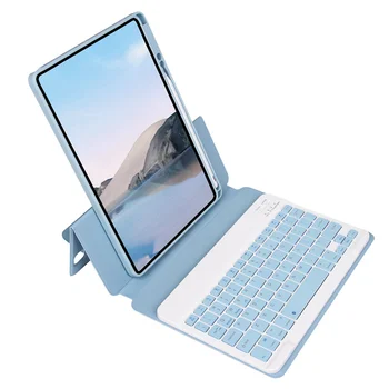 Основно за iPad 9 Поколение 10,2 8th 7th Gen 2020 2021 Калъф на Молив Притежателя Руски на Испански Френски Teclado Калъф Клавиатура за Таблет