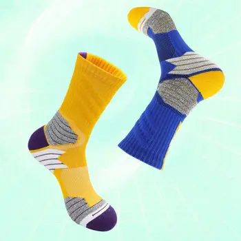 Изсушаване С Кърпа Долни Чорапи Резба Чорап Разкриваща Протектор За Крака Здрави Чорапи За Бягане И Колоездене До Средата На Прасците