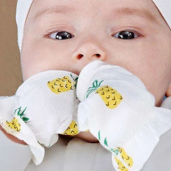 15 Двойки Детски Ръкавици От Мек Памук със Защита От Надраскване, Защита За Новороденото, Защита на Лицето, Ръкавици Без Драскотини, Аксесоари За Бебета