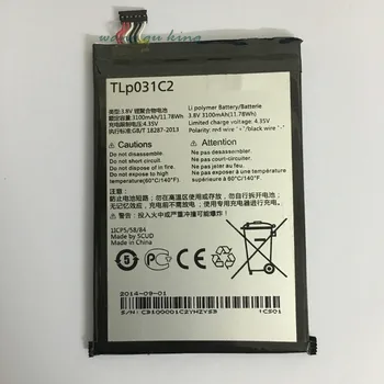 Нова Висококачествена Батерия TLp031C2 3100 mah за мобилен телефон Alcatel One Touch Hero 2 OT-8030 OT-8030B OT-8030Y M812C