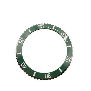 Аксесоар Стоманена Bezel С черен Зелен Син Керамично пръстен е Подходящ за корпуса часа RLX SUB 116610 40 мм