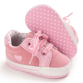 За Новородените Момичета И Момчета Класическа Парусиновая Обувки със Звездите На подметка, Ежедневни Обувки, Обувки за Бебета, Първите Проходилки 0-18 м