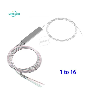 10шт без съединители Мини АД металната тръба оптични влакна сплитер 1x16 Цветен кабел