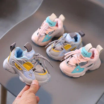 Ежедневни обувки За малки Момичета и Момчета, Есен Детски Обувки За първите Проходилки 2021 година, Бебешки Маратонки с Мека подметка, Удобни Обувки За Деца