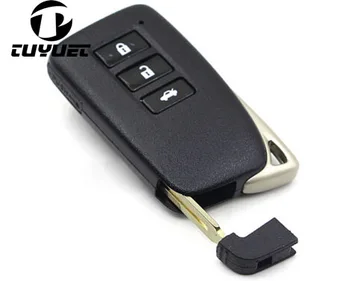 3 Бутона Празни Смарт-Дистанционно Ключ опаковки за Lexus ES300H IS ES С Нож за Възстановяване на Ключ за Заготовки за Ключове на Автомобила
