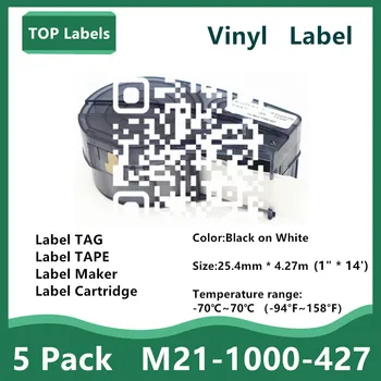 5 Опаковки ЛЕНТА за етикети High Label M21 1000 427 BMP21-PLUS BMP21-Панел за управление на лабораторна принтер, Електрически панел, HANG Datacom 1 