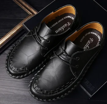 Лятото 2 нова мъжки обувки корейската версия на тренд мъжки ежедневни обувки, дишаща обувки, мъжки обувки Q5R118