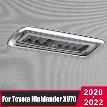 За Toyota Highlander Kluger XU70 2020 2021 2022 Автомобили Задната част на Покрива, Светлина За Четене на Седалките, Вентилационна Рамка за Климатика, Тапицерия, Аксесоари