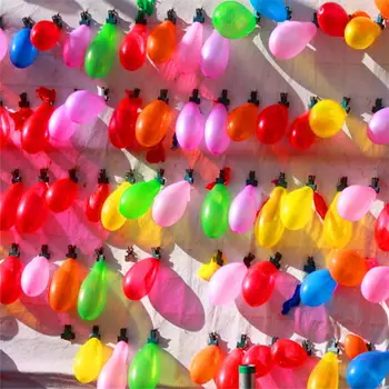 500 бр./компл. Опаковка Вечерни балони Стрелба с Водна Бомба Топки Голям Размер Балон Открит Рожден Ден Украси Деца Совалка