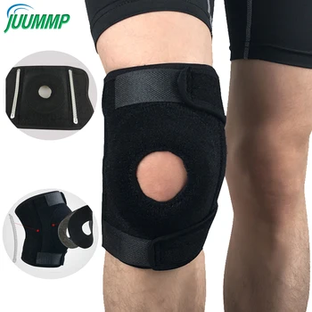 1 бр. Регулируеми Наколенник за подкрепа, стабилизатор на отворена капачката на коляното за артрит, ACL, джогинг, Облекчаване на болката, възстановяване след травми, баскетбол