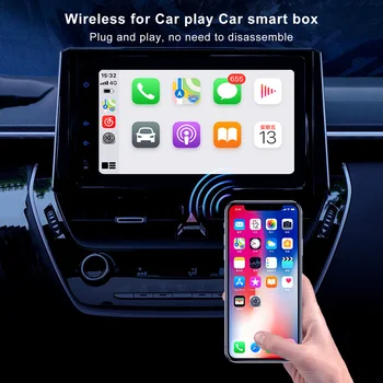 Авто Мултимедиен Плейър Автомобилно Радио-Аксесоари, Интериор Безжичен Авто Сензорен Екран Навигационен Модул Smart Link За Toyota За Bmw