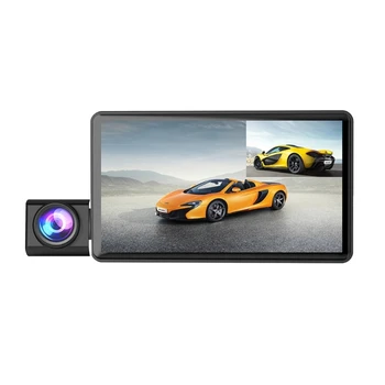 Видео рекордер с Голям екран с екран с висока разделителна способност 1080P Dash Camera 170 ° Ъгъл на Директна Доставка