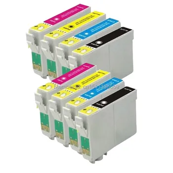 8 бр. касети с Мастило за принтери Stylus BX305F BX305FW BX305plus за 128 t1281-t1284