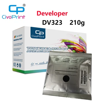 Civoprint 2 бр. Нов съвместим DV323 Разработчикът за Konica Minolta bizhub 226 256 287 367 210 г/пакет черен