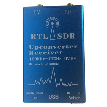 За приемник на RTL SDR + вграден в повишаващ преобразувател на СПТ 100 khz-1,7 Ghz UV HF се Прилага за радиовръзка