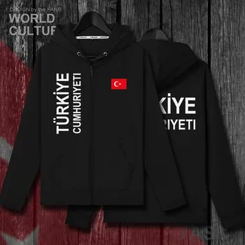 Турция ОБИКОЛКА на Турски Турците TR мъжки флисовые качулки с цип, зимни потници, мъжки якета и националната дрехи, hoody в стил кънтри, палто