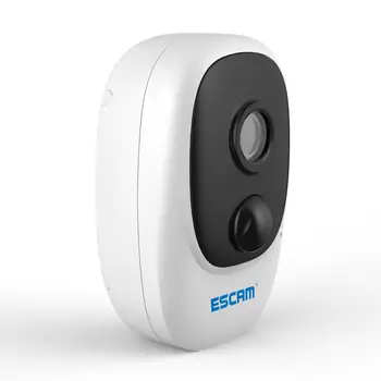2020 гореща разпродажба ESCAM G08 1080P соларен панел, WiFi Камера с Поддръжка на PIR аларма и водоустойчива IP65 се използва на открито или на закрито