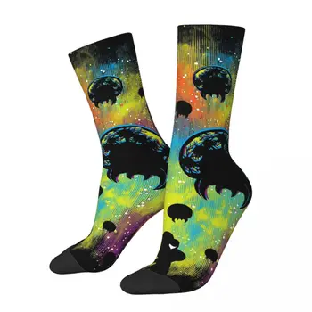 Хип-Хоп Реколта от Галактическия Войн Луди Мъжки Чорапи Унисекс Metroid Zero Mission Game Harajuku Безшевни Чорапи с Принтом Екипажа Подарък
