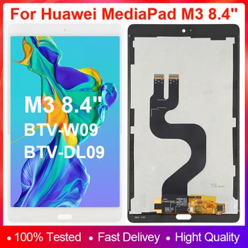 Оригинални LCD дисплей За Huawei MediaPad M3 8,4 BTV-W09 BTV-DL09 Дисплей със Сензорен екран Дигитайзер В Събирането На Tab Huawei MediaPad M3 Lcd