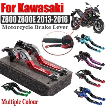 За Kawasaki Z800 E Z800E Z 800 E 800E 2013-2016 2015 Мотоциклет Спирачния Лост на Съединителя Сгъваема Регулируема Спирачни Дискове Аксесоари