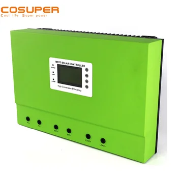 високо напрежение контролер smart mppt слънчев контролер за зареждане на 80 ампера