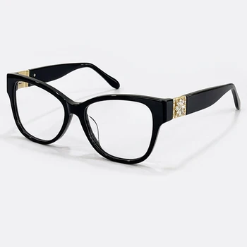 Мода 2021 Оптични Рамки За Очила Късогледство Рамки За Очила, Прозрачни Лещи, Рамки За Очила За Жени