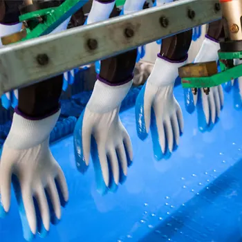 На производствената Линия, машини за Опаковане Ръкавици нитрил памук вязая гумени Ръкавици латекс дълбоко Колата линия на потъване Ръкавици Нитрил