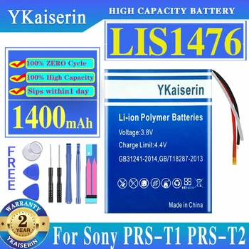 YKaiserin Батерия LIS1476 1400 ма за Sony 1-853-104-11 LIS1476MHPPC (SY6) PRS-T1 PRS-PRS T2-T3 PRS-T3E PRS-T3S Batteria + Инструменти