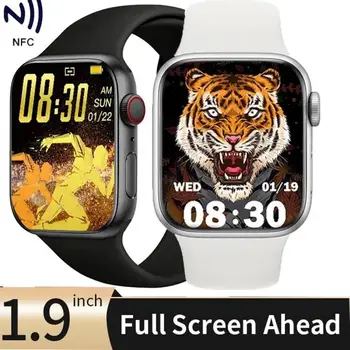 За i14 Pro i14 13 11 12 Мъжки Спортни Умен часовник NFC за Контрол на достъп на Bluetooth Разговори Температура сърдечната Честота Откриване на кислород в кръвта