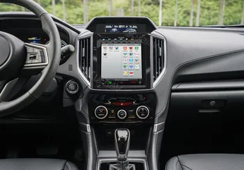 2Din Система Android Автомобилен GPS Навигация DVD плейър За Subaru Forester XV 2018-2020 Автомобилен Мултимедиен плеър с Вертикален екран