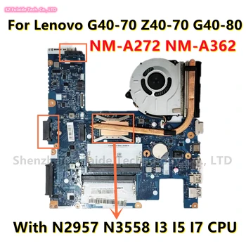 За Lenovo G40-70 Z40-70 G40-80 дънна Платка на лаптоп ACLU1/ALCU2 UMA NM-A272 NM-A362 С 2957U 3558U I3 I5 I7 процесор и 4-то поколение