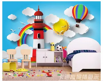 Потребителски снимки на тапети 3d тапети за стените, 3-d анимационен филм балон детска стая на тапети фон тапети homr декор