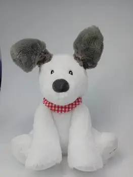 Нов Креативен Карикатура Kawai Моделиране на Бял сив ухото забавно куче плюшевое плюшена играчка Модни Плюшени Играчки детски Коледен подарък