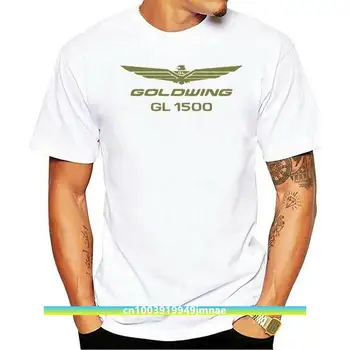Goldwing Gl1500 Тениска С Принтом Мотоциклет, бутик, Мъжки Модни Тениски, Забавни Градинска Марка Дрехи, Индивидуални Тениски