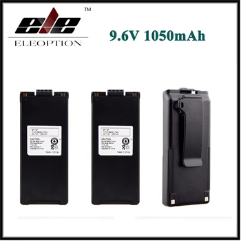 3x НОВ 9,6 В Тънък Издръжлив Ni-CD батерия 1050 mah за преносими радиостанции ICOM BP-195 BP-196 BP-196R IC-A4 IC-F3 IC-F4 IC-T2