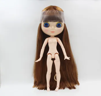 Безплатна доставка, промоция, RBL-841J, направи си сам, гол кукла блайт tait, подарък за рожден ден за момиче, 4 вида цветя, кукла с големи очи, с красиви коса, сладка играчка