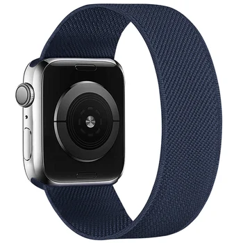 Дъвка Solo Loop За Apple watch каишка 44 мм 40 мм 38 мм 42 мм 44 мм Еластична каишка за часовник гривна iWatch 3 4 5 se 6 7 каишка