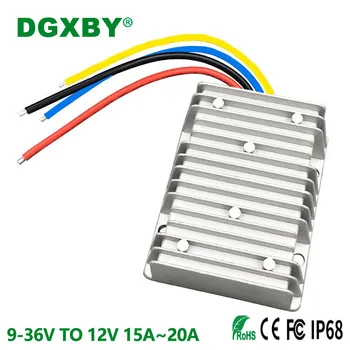 DGXBY Изолиран 9-36 до 12 5А 6А 8A 10A 15A 20A Преобразувател на постоянен ток с Регулатор на напрежение 12V24V до 12 В стъпка надолу Трансформатор на напрежение CE